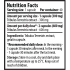 CVETITA HERBAL Tribulus 300mg / 40 Caps.
